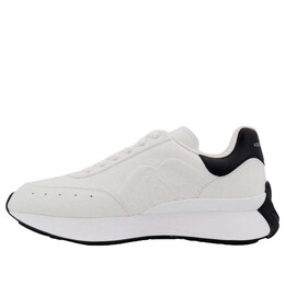 Кроссовки sprint runner sneakers 'white black' Alexander McQueen, черный 782630widn59061 | black/white