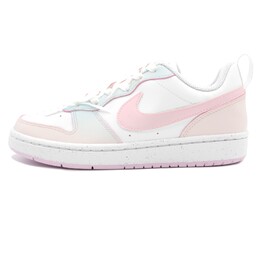Кроссовки Nike Court Borough Skateboarding Shoes Women's Low-top Pink/white/blue, розовый dv5456-105（team155-flft） | pink