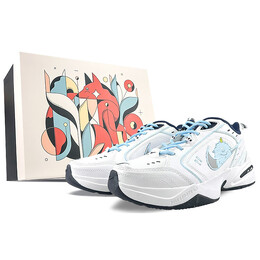 Кроссовки Nike Air Monarch 4 Chunky Sneakers Unisex Low-Top Blue 415445-102(team40-独眼长毛怪sbox) | white