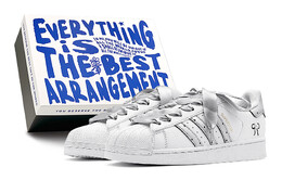 Кроссовки Adidas Superstar Skateboarding Shoes Unisex Low-top Silver, белый/серебряный eg4958(team88-银度空间s-box) | white/silver