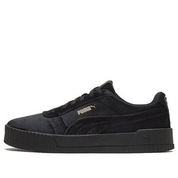 Кроссовки carina velvet black/gold Puma, черный 375886-01 | black/gold