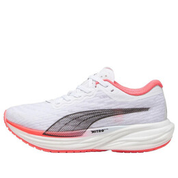 Кроссовки deviate nitro 2 'white fire orchid' Puma, белый 376855-19 | white/fire orchid
