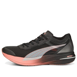 Кроссовки deviate nitro carbon 'black carnation pink' Puma, черный 377091-01 | black/pink
