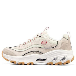 Кроссовки arch fit dllites 'brown' Skechers, белый 149805-ntmt | white/brown