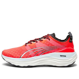 Кроссовки foreverrun nitro 'fire orchid silver' Puma, мультиколор 377758-09 | fire orchid/black/silver
