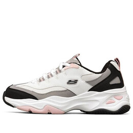 Кроссовки d'lites low-dad shoes white/black/pink Skechers, белый 149492-wbpk | white/black/pink
