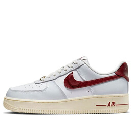 Кроссовки air force 1 low 'photon dust team red' Nike, мультиколор dv7584-001 | photon dust/team red/summit white/muslin