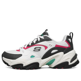 Кроссовки stamina v2 low-top running shoes pink/white Skechers, белый 149510-wgpk | white/pink