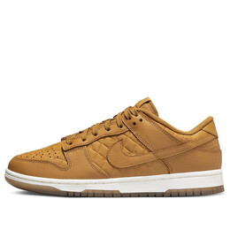 Кроссовки dunk low 'quilted wheat' Nike, мультиколор dx3374-700 | wheat/wheat-sail-black