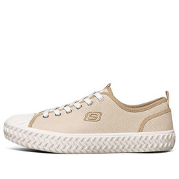 Кроссовки street trax low-top canvas shoes white Skechers, белый 155382-ofwt | milky white