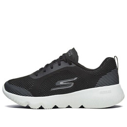 Кроссовки go run focus low-top sneakers black Skechers, черный 15178-bkw | black/white