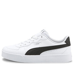 Кроссовки skye clean casual board shoes white/black Puma, белый 380147-04 | white/black