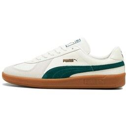 Кроссовки для скейтбординга Puma Army Trainer унисекс, White - Dark Green 386607-15 | white - dark green