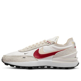 Кроссовки waffle one se 'sail gym red' Nike, белый dx4309-100 | white
