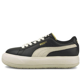 Кроссовки suede mayu blackcasual sneakers white Puma, черный 381042-02 | black