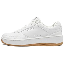 Кроссовки Skechers Court Classics Skateboarding Shoes Women's Low-top White/yellow, белый/желтый 185160-wmlt | white/yellow