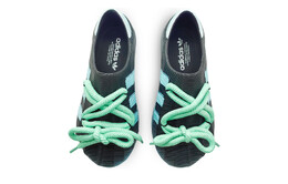 Кроссовки Adidas AdiFOM Superstar Lifestyle Shoes Unisex Low-top Turquoise, черный hq8752(team188-执法官） | black