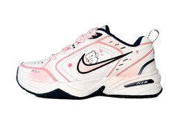 Кроссовки Nike Air Monarch 4 Chunky Sneakers Women's Low-top White, белый 415445-102(team146-抱抱熊女款） | chalk white