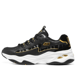 Кроссовки d'lites 'black' Skechers, черный 896069-bkgd | black/white/orange