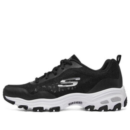 Кроссовки d'lites 1.0 low dad shoes gs black/white Skechers, черный 896027-bkw | black/white