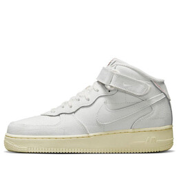 Кроссовки air force 1 '07 mid 'white canvas' Nike, белый dz4866-121 | white