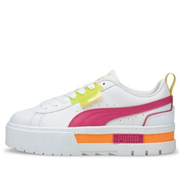 Кроссовки mayze 'city lights' Puma, белый 382741-02 | white/pink/green