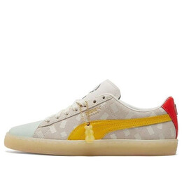 Кроссовки haribo x suede casual shoes grey/yellow/red Puma, серый 383416-01 | gray/yellow/red
