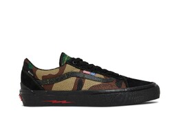 Кроссовки DEFCON x Old Skool GTX Vans, зеленый vn0a4bwxa8r | black/woodland