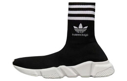 Кроссовки женские Balenciaga x Adidas Speed Trainer, черный 711198wbdv11090