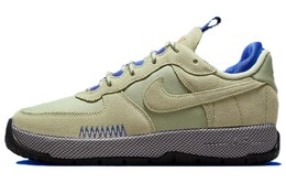 Женские кроссовки Air Force 1 Wild «Olive Aura Aquarius Blue» Nike fb2348-301 | olive green