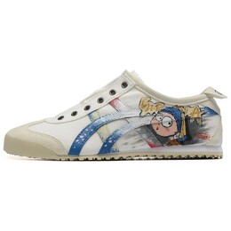 Кроссовки Onitsuka Tiger MEXICO 66 Casual Shoes Unisex Low-Top White Blue Red d3k0n-0143(team54-呆萌名画） | white