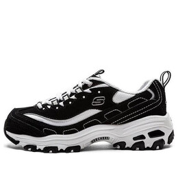 Кроссовки d lites low-top daddy shoes black Skechers, черный 99999720-bkw | black/white
