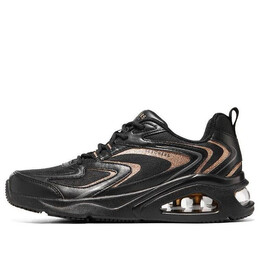Кроссовки tres-air 'shimm airy - black rose gold' Skechers, черный 177422-bkrg | black/rose gold