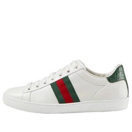 Кроссовки ace 'green crocodile' Gucci, зеленый 387993-a3830-9071 | green