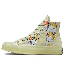 Кроссовки chuck 70 high 'we are stronger together' Converse, зеленый a01730c | green