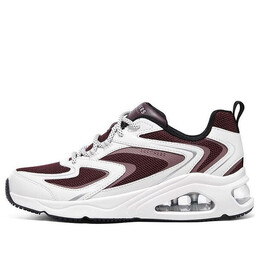 Кроссовки tres-air uno 'street fl-air - white burgundy' Skechers, белый 177424-wbug | white/burgundy
