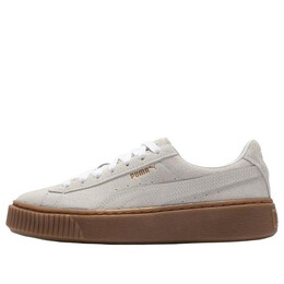 Кроссовки suede platform core l 'whisper white' Puma, синий 392135-01 | halogen blue/whisper white