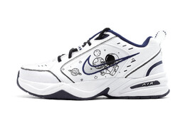 Кастомизированные кроссовки Nike Air Monarch 4 Unisex, синий/белый/черный 415445-102(team140-遨游宇宙) | university blue/white/black