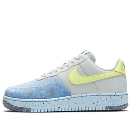 Кроссовки air force 1 low crater 'pure platinum' Nike, мультиколор ct1986-001 | pure platinum/barely volt/summit white/chambray blue/black