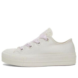 Кроссовки chuck taylor all star lift platform 'matte satin ivory' Converse, белый a10301c | white