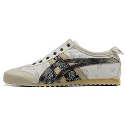 Кроссовки Onitsuka Tiger MEXICO 66 Lifestyle Shoes Unisex Low-top White/Black, белый d3k0n-0143(team54-复古腰花） | white