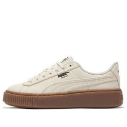 Кроссовки basket platform canvas 'beige' Puma, бежевый 399251-02 | beige