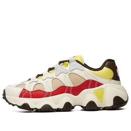 Кроссовки jagger low running shoes white/red/yellow Fila, белый f12w041419fgm | white/red/yellow