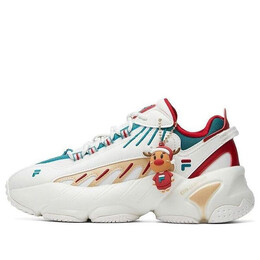 Кроссовки ade xms low-top white/green/red Fila, белый f12w111225fbd | white/dark green/red