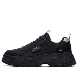 Кроссовки hike low chunky sneakers gs black Fila, черный f12w134158fbk | black