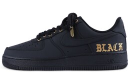 Женские кроссовки для скейтбординга Nike Air Force 1, Black dd8959-001(team55-哑光纯黑金) | black