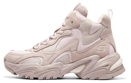 Кроссовки Stamina V2 Lifestyle женские высокие телесно-розовые Skechers 167587-blsh