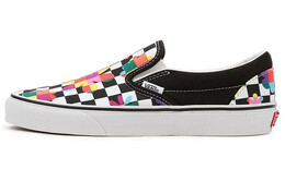 Классические кроссовки Slip-On "Floral Checkerboard" Vans vn000xg8b05