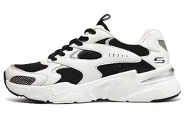 Кроссовки женские D"Lites 1.0 Chunky с низким верхом, черные/белые Skechers 117354-bkw