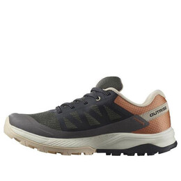 Кроссовки outrise gtx 'black coral gold' Salomon, мультиколор 472191 / l47219100 | magnet/black/coral gold